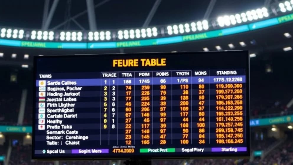 Al-Ahly's poängställning denna säsong