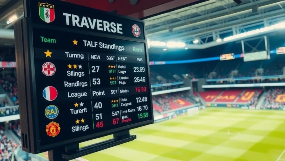 Poängställning i AMED SK denna säsong