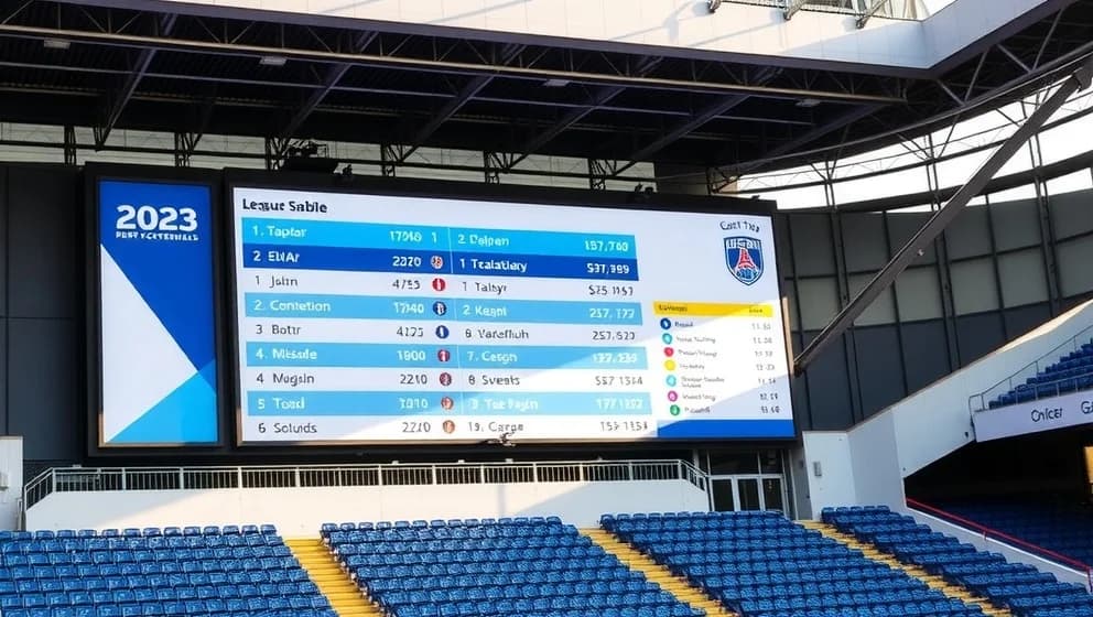 Poängställning i Molde FK