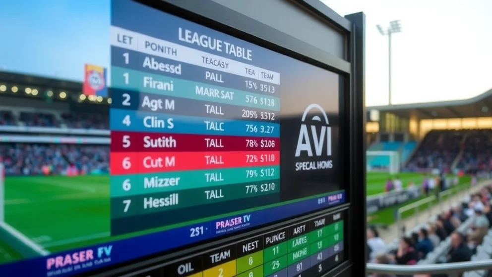 Poängställning i Port Vale 2024