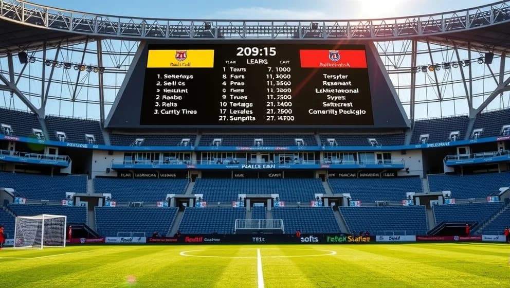 Poängställning i US Lecce denna säsong