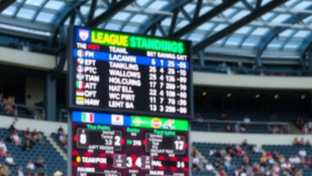 Poängställningen i Genk idag